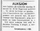 Annonse om auksjon p?a Lerbrekk , 24 jan 1953.