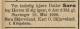 D?dsannonse, Stavanger Aftenblad 18 mai 1906